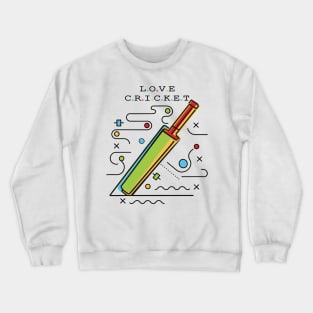 Love Cricket Crewneck Sweatshirt